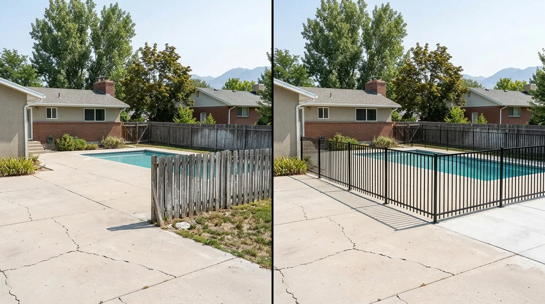 Result fence in Salt Lake City - Salt Lake City Fence Company
