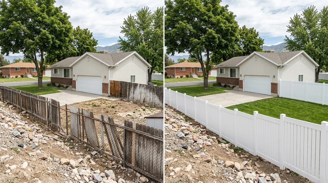 Salt Lake City Fence Cost Guide 2026: Wood, Vinyl, and Iron Prices