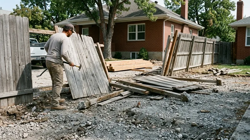 Fence Replacement & Removal Salt Lake City