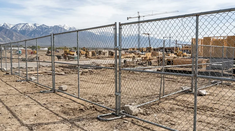 Commercial & Temporary Fencing Salt Lake City