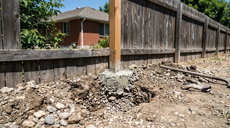 Fence Post Repair & Replacement Salt Lake City